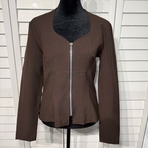 Vintage 90s All That Jazz Zip Jacket • Made in USA • Size S